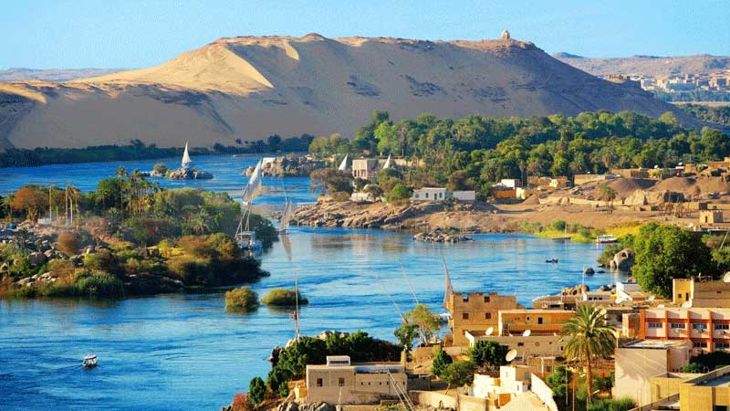 ancient Egypt tourism attractions natural or historical sites + travel guide Aswan