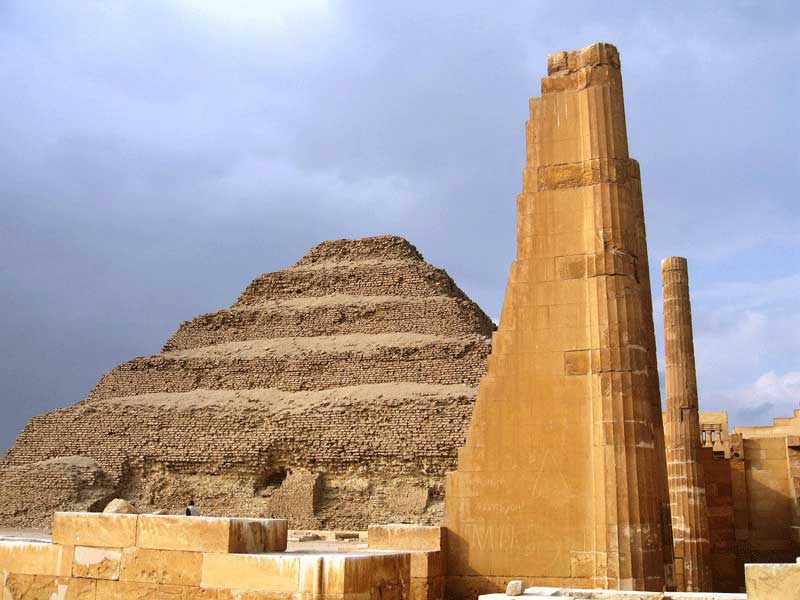 ancient Egypt tourism attractions natural or historical sites + travel guide Saqareh