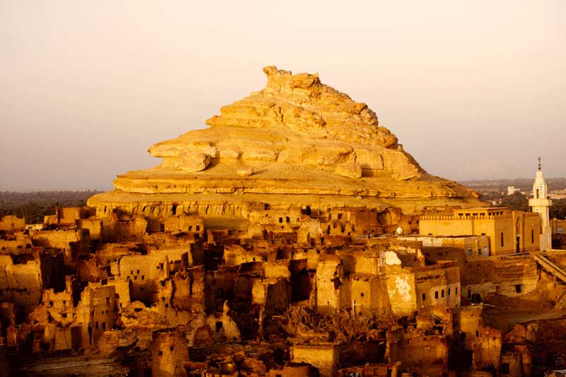 ancient Egypt tourism attractions natural or historical sites + travel guide Siwa oasis